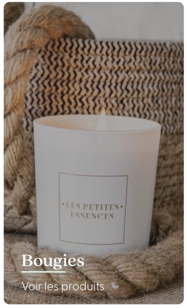 Bougie alia salon bien être